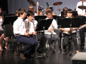 Ivy in Back in Clarinet section